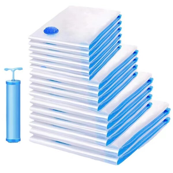 Storage Bag Manufacturer - Foldable Vacuum Sealed with Hand Pump for Clothes Quilt