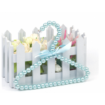 Pet Clothes Hanger Manufacturer - Children's Pearl with Bow for Dog Cat Clothing