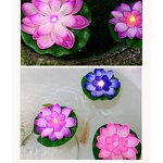 LED Light Flower Manufacturer - Custom Wholesale Artificial Battery Operated Floating Lotus for Pool