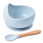 Baby Bowl Set Manufacturer - BPA Free Suction Silicone Bowl and Spoon