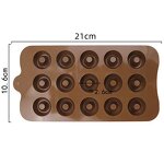Chocolate Mold Manufacturer - Christmas Heat Resisting Eco-Friendly Food Grade Silicone
