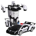 Toy Car Manufacturer - Car Transformation Two Ways Sports Vehicle Model Robots Wireless Charging