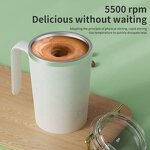 Coffee Mixer Mug Manufacturer - Stainless Steel Smart Automatic Mixing Magnetic Stirring Thermos Cup