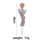 Pacifier Clip Set Manufacturer - New Design Portable Cotton Linen Satin Soft