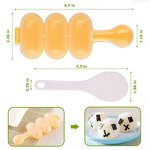 Rice Ball Mold Manufacturer - Food Grade Portable with Rice Spoon Shake Kitchen Sushi Tools