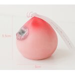 Candle Manufacturer - Peach Shape Scented Handmade Soy Wax Pillar for Home Decoration