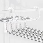 Clothes Hanger Manufacturer - Hot Sales Skirt Multi-functional 5 in 1 Trouser Storage Rack
