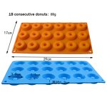 Baking Mold Set Manufacturer - 3-Piece Food Grade Non-Stick Silicone for Donut & Cake