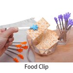 Kitchen Tongs Manufacturer - Mini Creative Hand-Shaped Silicone Stainless Steel Food Clip