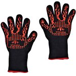 BBQ Gloves Manufacturer - Insulated Oven Heat Resistant Silicone for Kitchen Cooking