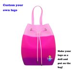 Backpack Manufacturer - Waterproof Jelly Yummy Gummy Silicone Bucket with Bracelet