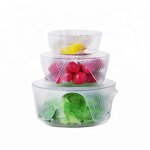 Cling Film Wrap Manufacturer - Soft Sticky Silicone Reusable Sealed Food Storage Cover