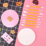 Cake Plate Manufacturer - New 14cm Mini Plastic Non-Toxic for Fondant & Display