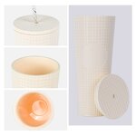 Tumbler Manufacturer - Wholesale Custom DIY Wall Plastic Black Matte Rubber Paint Snow Globe