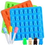 Lollipop Mould Manufacturer - Small BPA-Free Silicone Teddy Bear Shape with Custom Logo