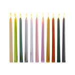 LED Candle Manufacturer - Colorful 3D Flameless Battery Operated Remote Control Taper Flickering