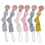 Pacifier Clip Manufacturer - High Quality Cotton Chain Dummy Holder for Infant