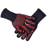 BBQ Gloves Manufacturer - Customized Barbecue Oven Glove OEM 1472F Extreme Heat Resistant