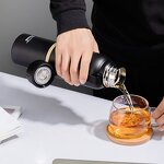 Water Bottle Manufacturer - Large Capacity 1.1L 304 Double Wall Stainless Steel Thermos