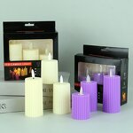 LED Candle Manufacturer - High Quality ABS White Flicker Moving Wick 3D Bullet Shape