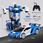 Toy Car Manufacturer - Car Transformation Two Ways Sports Vehicle Model Robots Wireless Charging