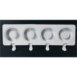 Ice Cream Mold Manufacturer - 4 Cavity Silicone Bear Cylinder Dinosaur for Popsicle