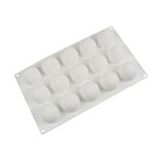 Silicone Mold Manufacturer - 15-Cavity Non-Stick 3D Ball Shape for Mousse & Dessert