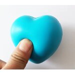 Stress Toy Manufacturer - 7cm Wholesale Customer LOGO High Resilience Foam Love Heart Shape Red