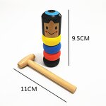 Toy Manufacturer - Hot Sell Gift Wooden Immortal Little Man Funny Tricks