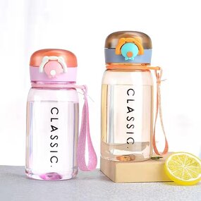 Water Bottle Manufacturer - Hot Sales 400Ml Sport Portable Bpa Free Transparent PC