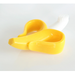 Chew Toy Manufacturer - New Arrival Banana Shaped Silicone Sensory Baby Toothbrush