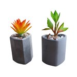 Cement Mold Manufacturer - DIY Clay Succulent Plant Vase Octagon Shape Ashtray