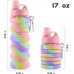 Water Bottle Manufacturer - Foldable Silicone Expandable Collapsible Reusable for Hiking