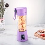 Blender Manufacturer - Electric Personal Use Mini Home USB 6 Blades Rechargeable Portable Juicer