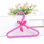 Pet Clothes Hanger Manufacturer - Children's Pearl with Bow for Dog Cat Clothing