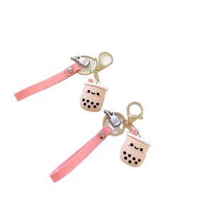 Keychain Manufacturer - Wholesale Kawaii Coffee Cup for Bags Cartoon Anime Keyring