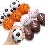 Stress Ball Manufacturer - Cute Customized Logo Foam Toy Round Shape Pu Foam Basket Football