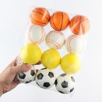 Stress Ball Manufacturer - Cute Customized Logo Foam Toy Round Shape Pu Foam Basket Football