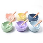 Baby Bowl Set Manufacturer - BPA Free Suction Silicone Bowl and Spoon