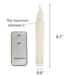 LED Candle Set Manufacturer - 12 Pieces Electronic Halloween Remote Control Taper for Party