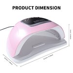UV LED Nail Lamp - X15 MAX 280W Professional Fast Drying Manicure Tool