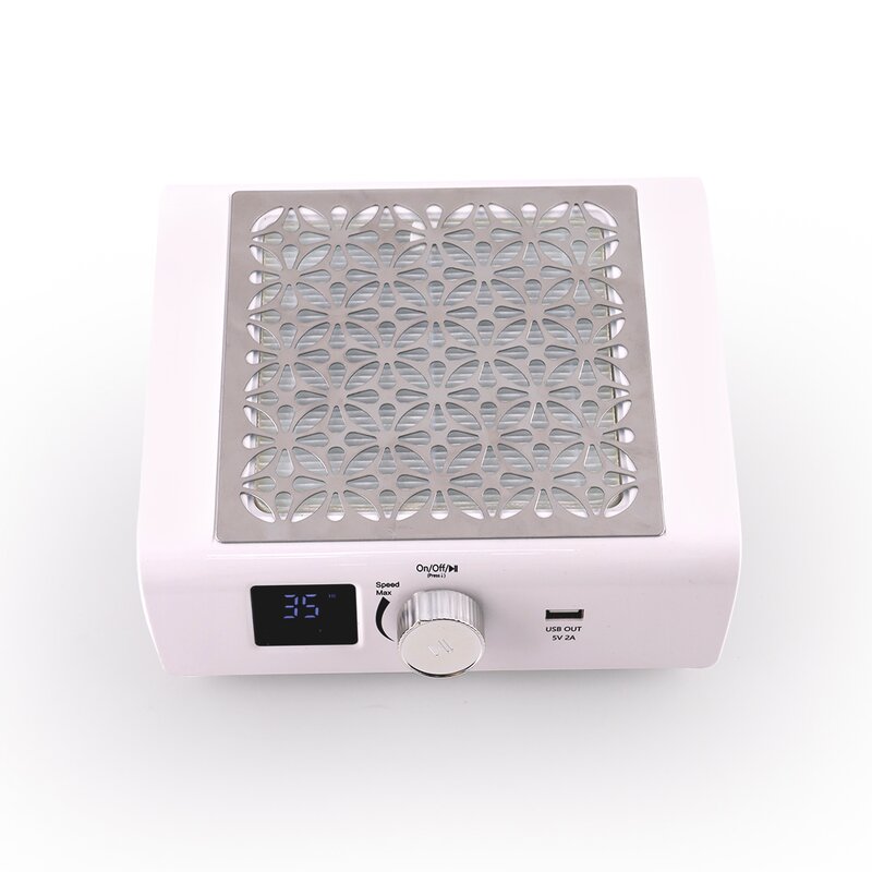35000RPM Nail Dust Collector - Rechargeable Table Machine for Nail Salon