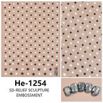 3D Floral UV Gel Stickers - Wholesale Luxury Custom Design Semi Cured Sheet