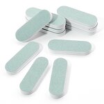 Green-White Nail Buffer - 600/3000 Shining Polish Buffing File Custom Logo