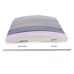 Double-Sided Nail File - Durable Fully Washable Custom Logo 100/180 Grit Tool