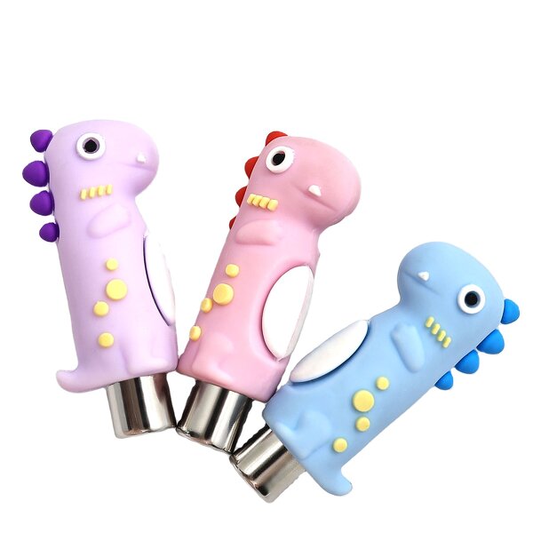 Dinosaur Cat Eye Magnet - Professional Strong Magnetic Silicone Anti-Fall Handle