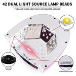 96w UV Nail Lamp - 42 Leds High Power Digital Frequency Display Salon Tool