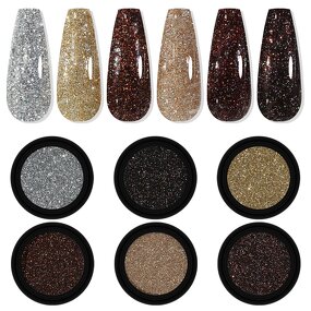 Holographic Glitter Powder - Bulk Reflective Diamond Solvent Resistant Pigment