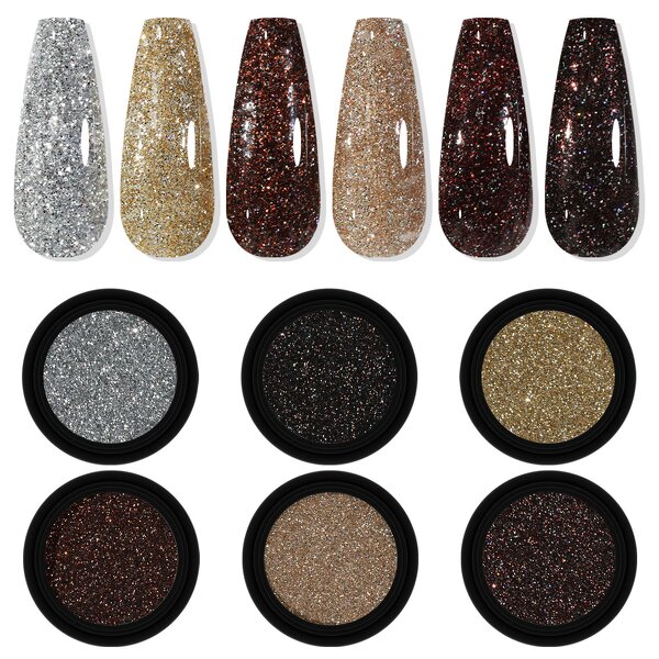 Holographic Glitter Powder - Bulk Reflective Diamond Solvent Resistant Pigment