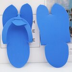 Disposable Pedicure Slippers - Foam Salon Spa Flip Flop Toe Separator Shoes
